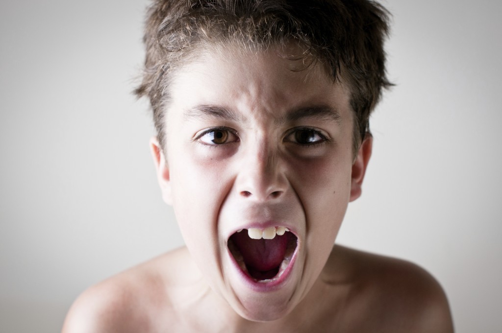 istock screaming boy