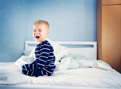 child having a tantrum